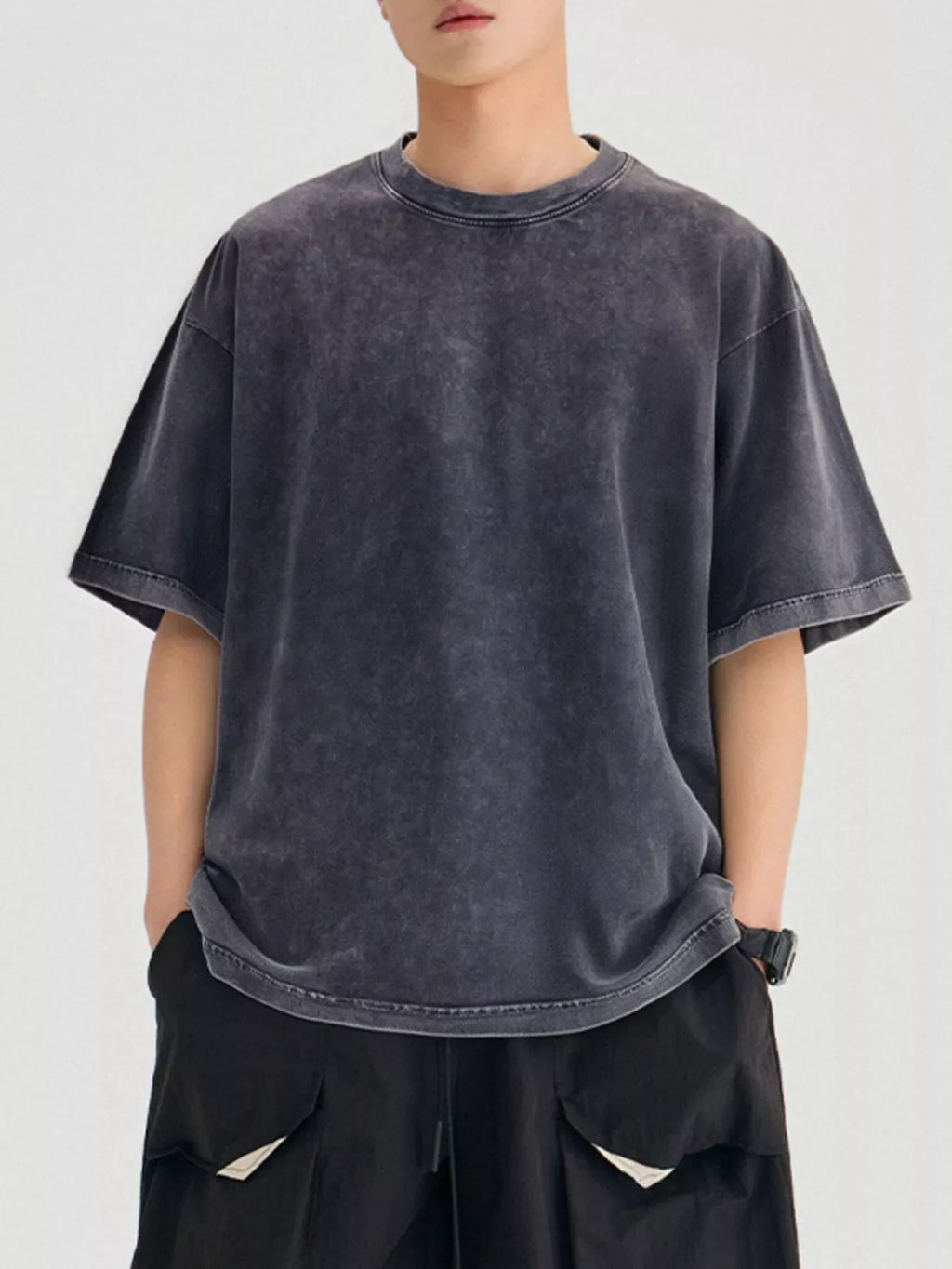 Men's Round Neck Short Sleeve T-Shirt