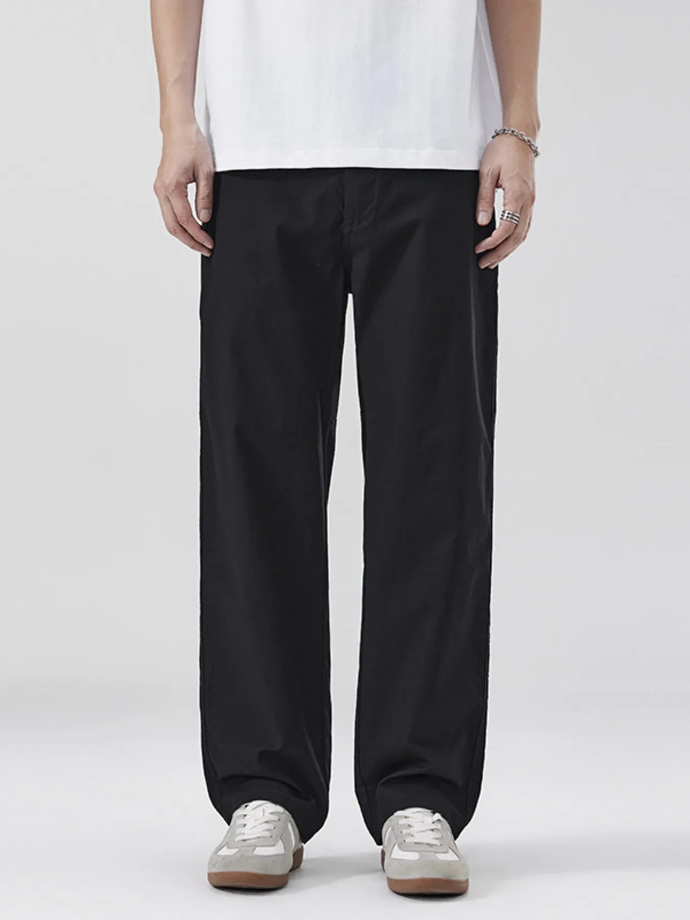 Men's Full Size Wide Leg Pants Plus Size