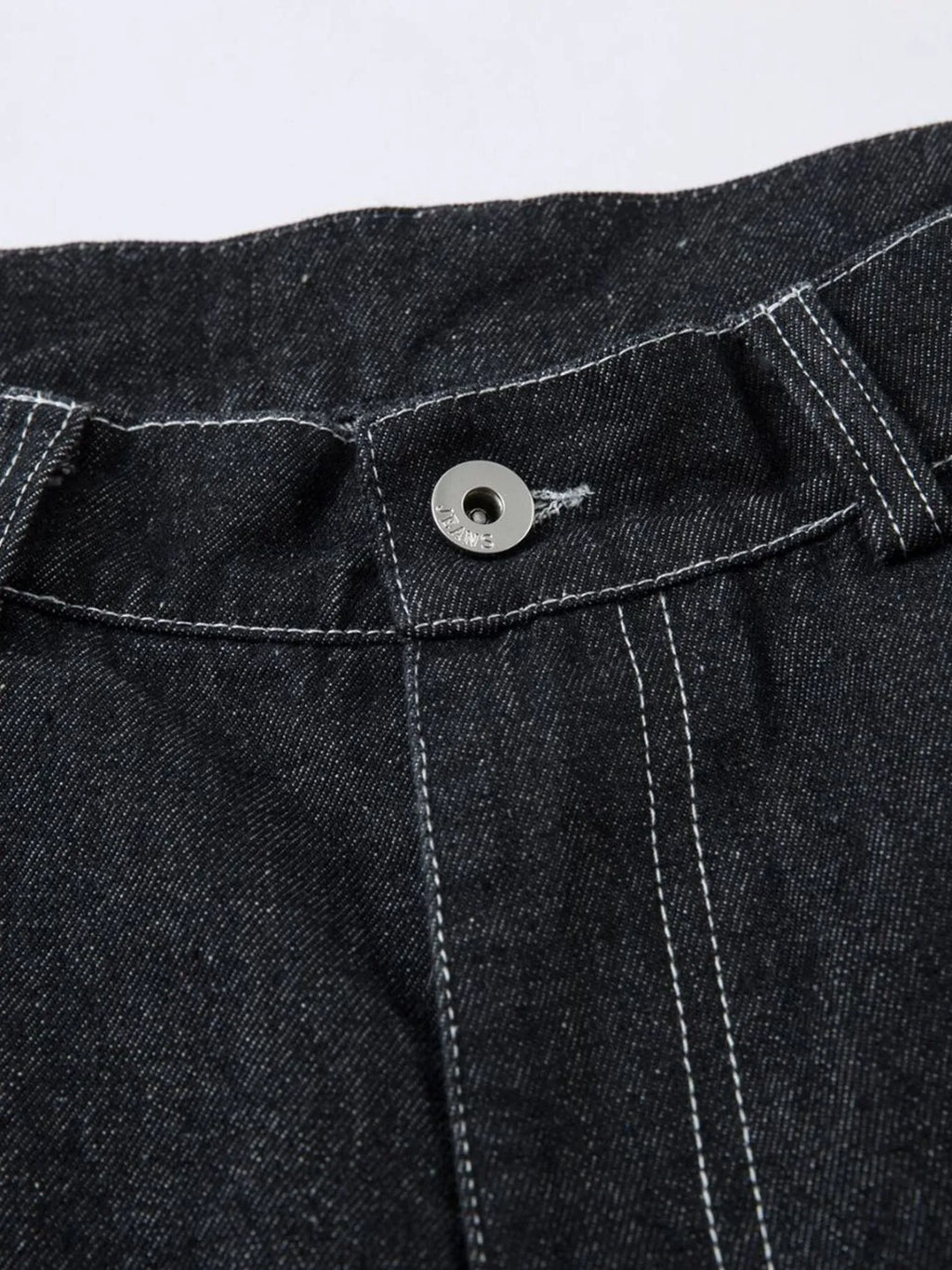 Men's Embroidered Wide Leg Baggy Jeans