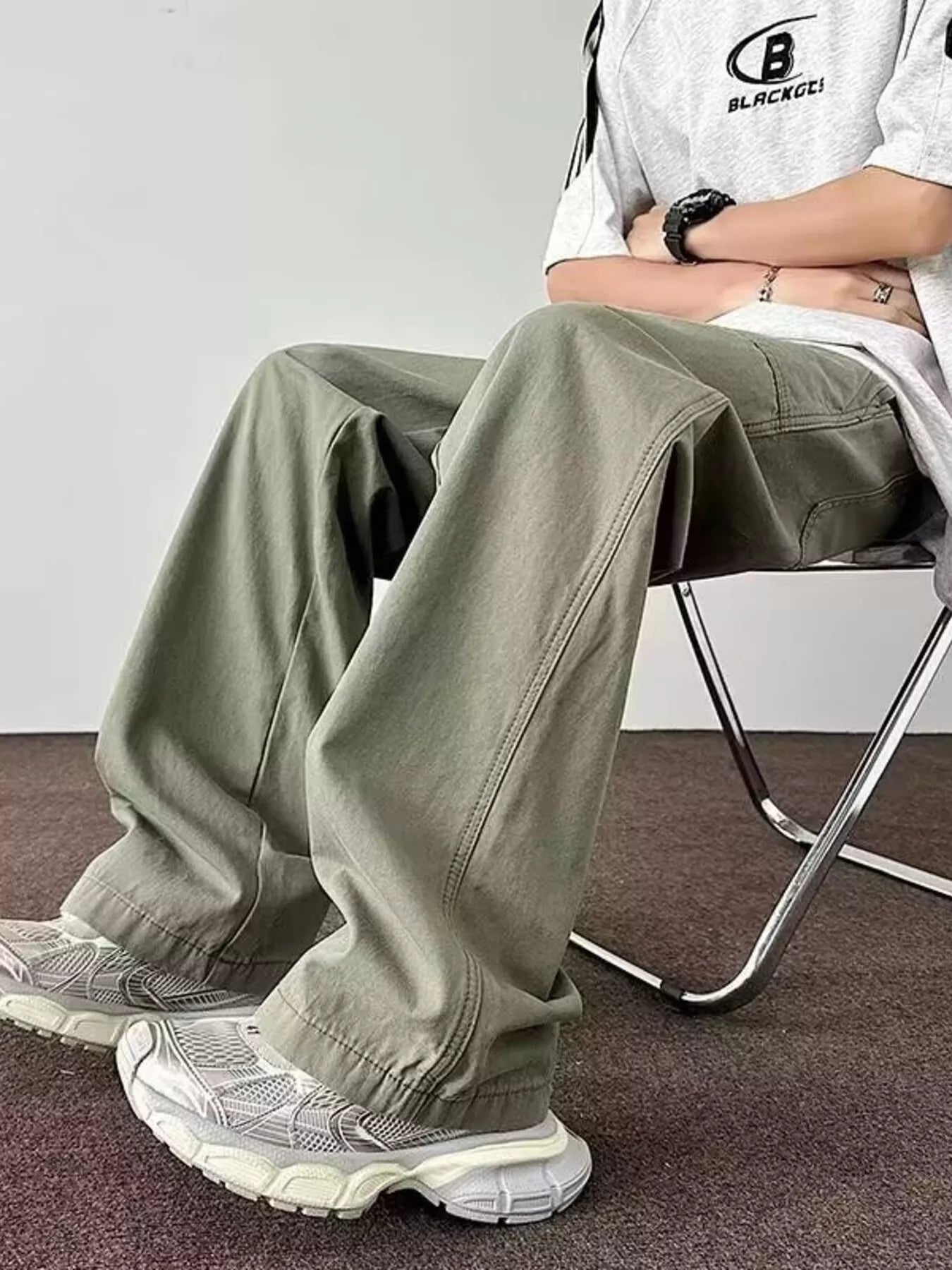 Men's Loose Fit Cargo Pants