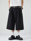 Men's Wide Leg Cropped Pants