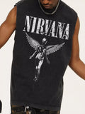 Men's Graphic Round Neck Tank