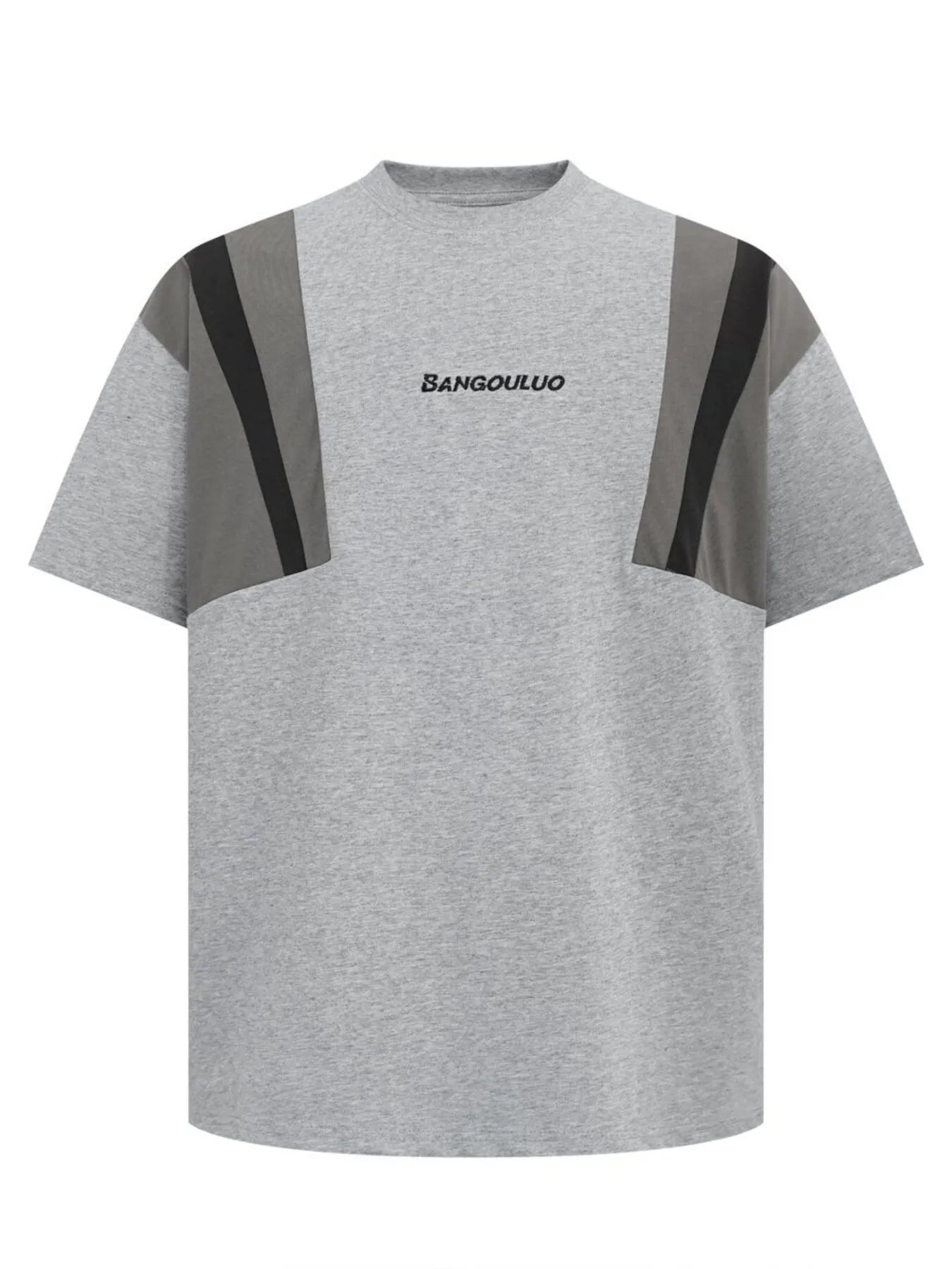 Men's Contrast Short Sleeve Oversized T-Shirt
