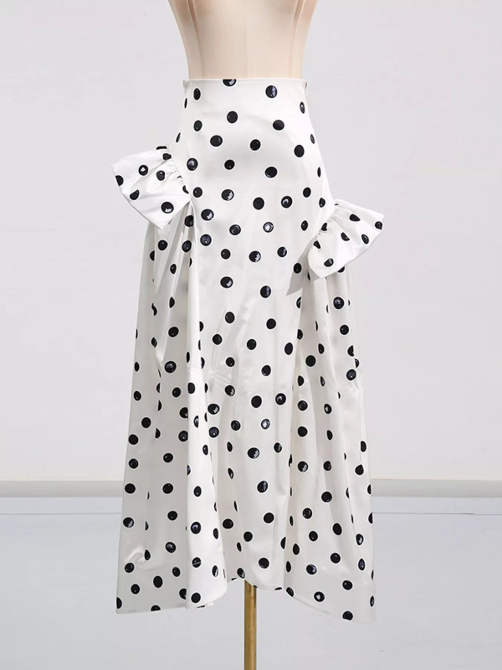 Polka Dot Ruffle Skirt
