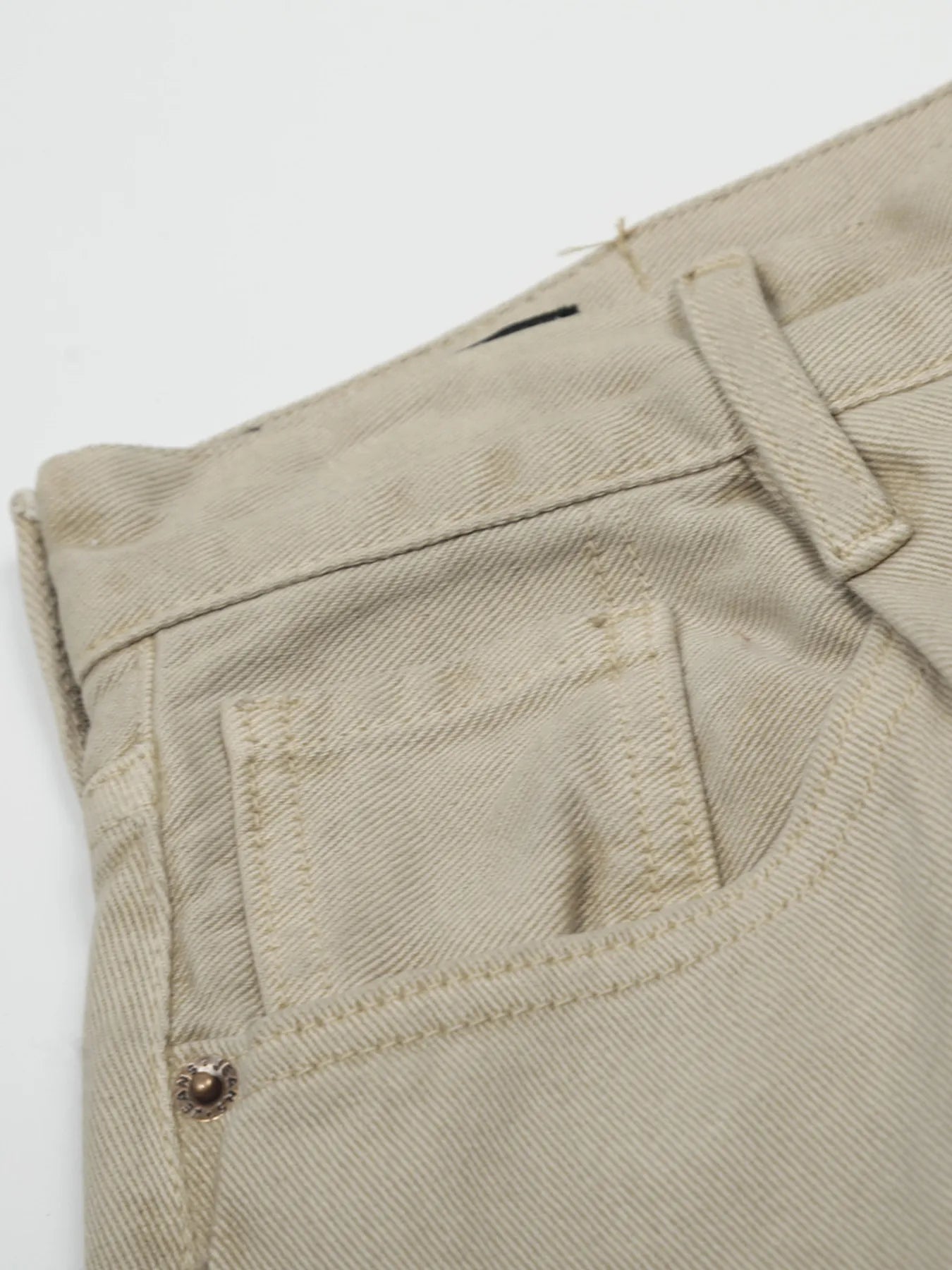 Men's Vintage Washed Wide Leg Jeans
