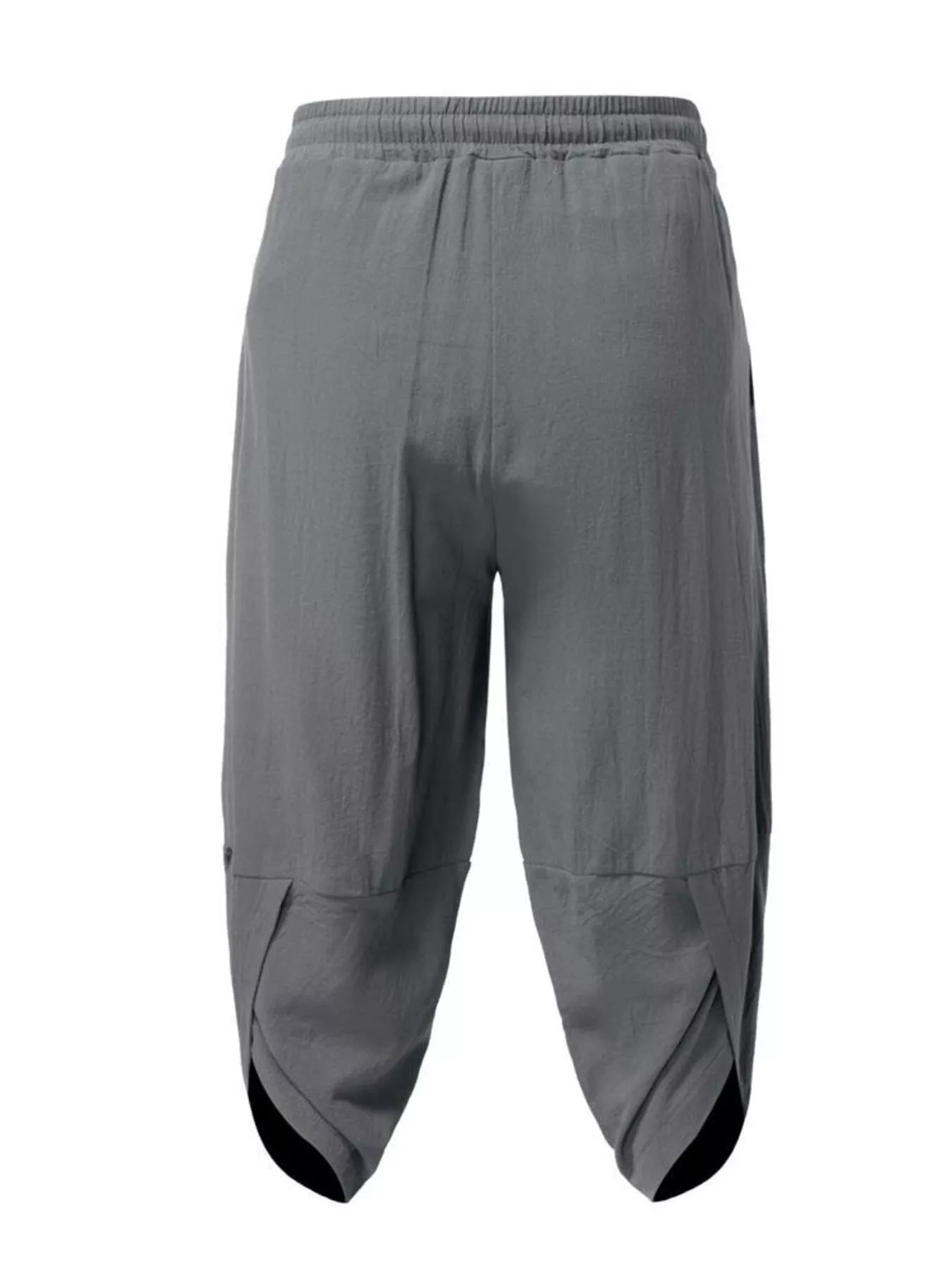 Men's Plus Size Loose Fit Cropped Pants
