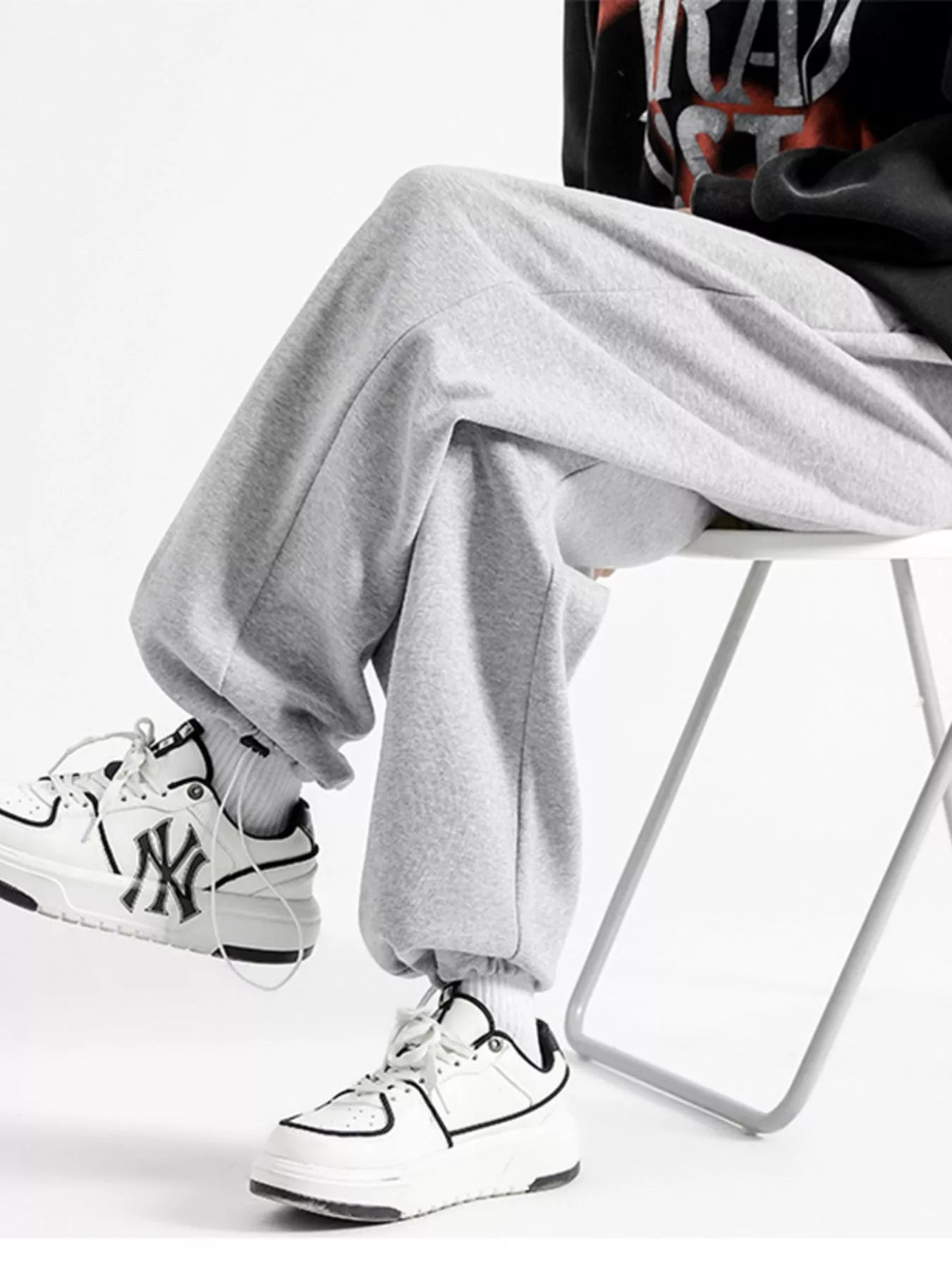Men's Full Size Drawstring Wide Leg Pants Plus Size