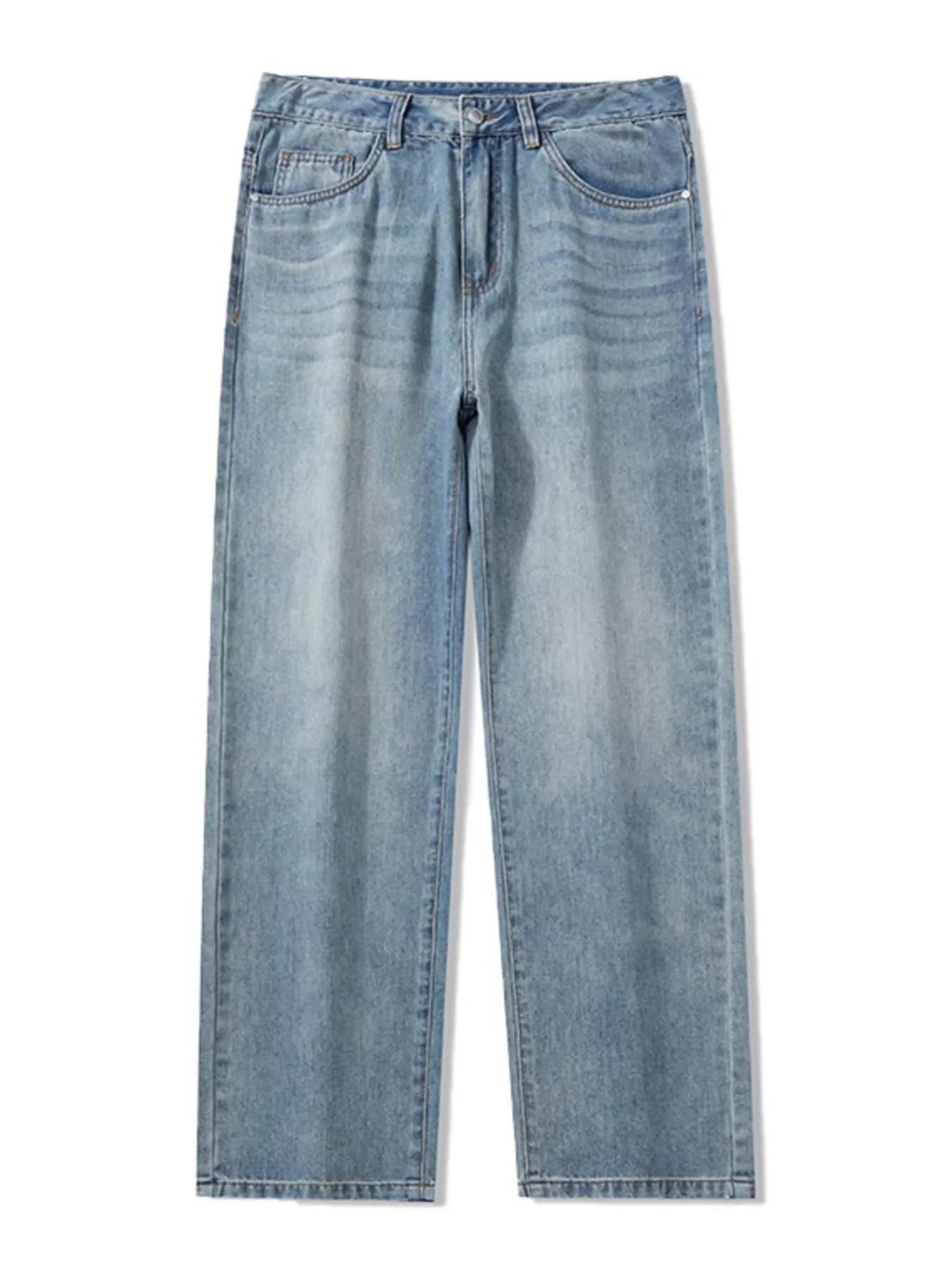 Men's Wide Leg Relaxed Fit Jeans