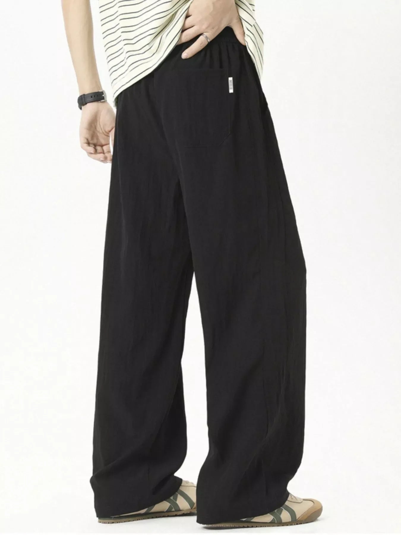 Men's Plus Size Loose Fit Casual Pants