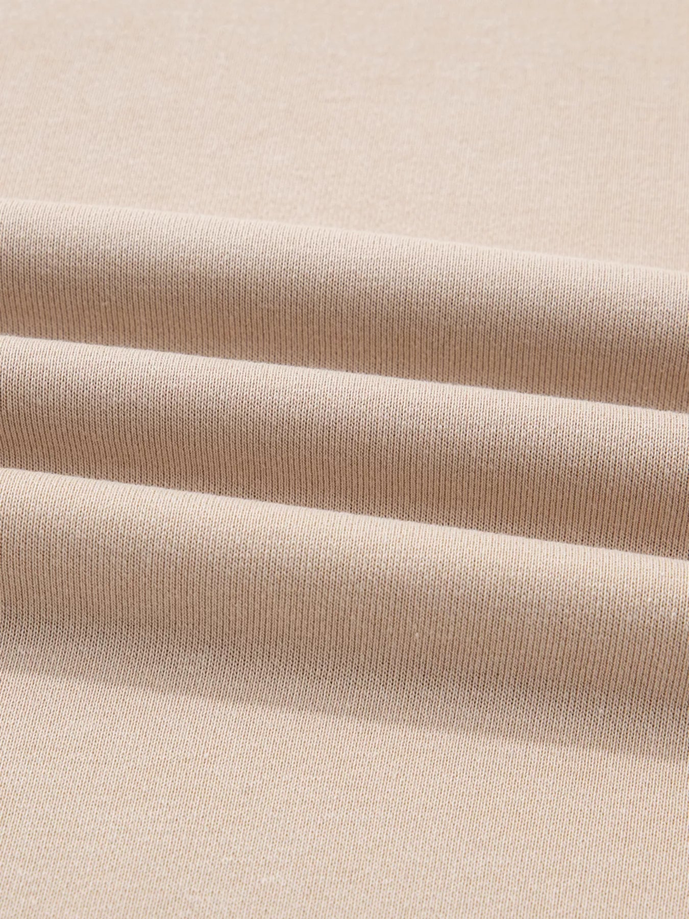 Solid Color Oversize Slit Sweatshirt and Ribbed Leggings 2pcs Set
