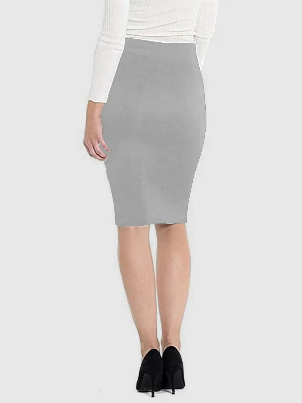 High Waist Wrap Skirt