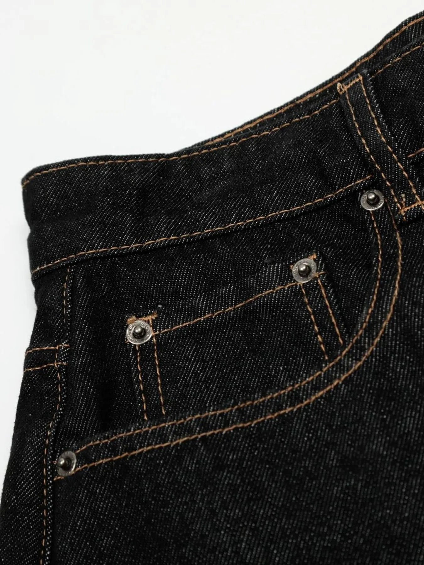 Men's Baggy Denim Shorts with Cuffed Hem