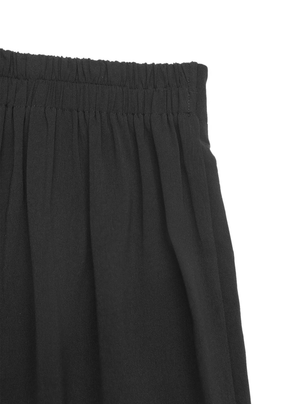 Floral Lace Hem Wide Leg Pants