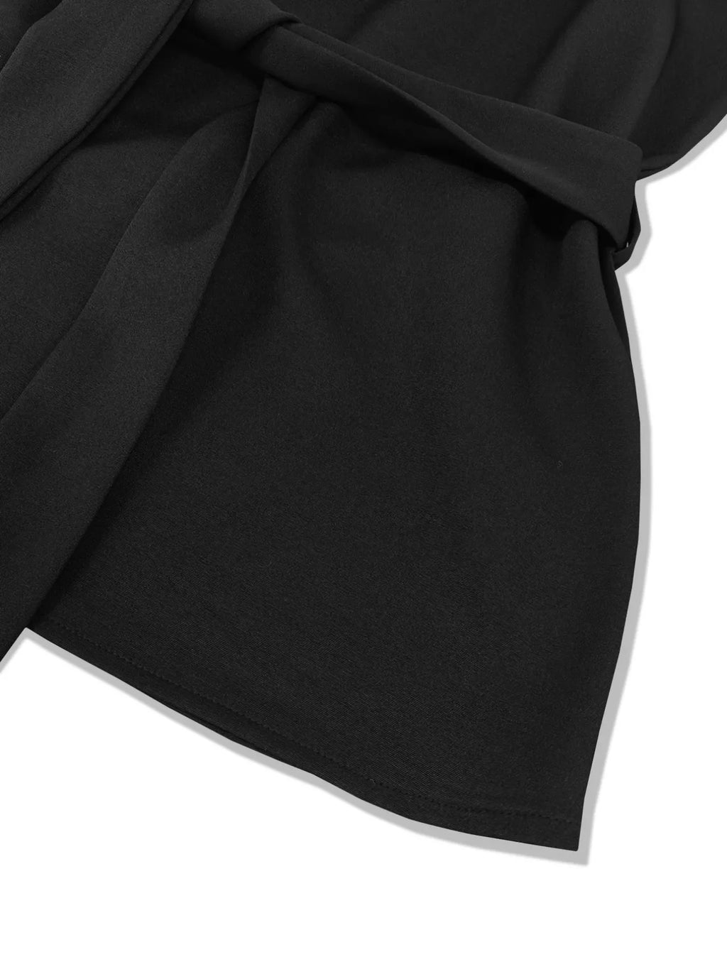Tie-Waist Long Sleeve Top and Pants Set