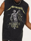 Men's Graphic Round Neck Tank Top