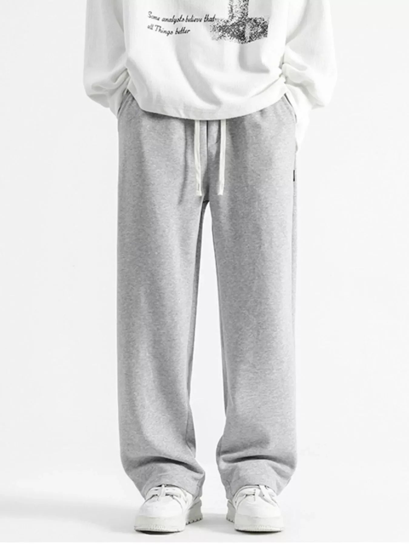 Men's Full Size Casual Loose Fit Sweatpants Plus Size