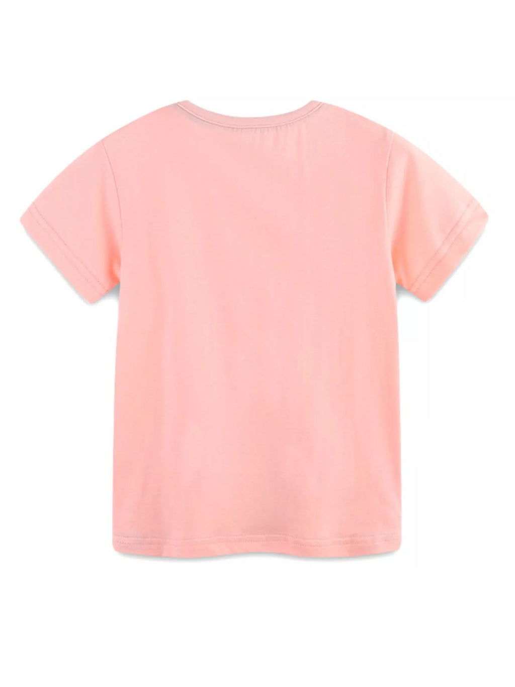 Children's Floral Print Crew Neck T-Shirt