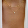 Double Layered Pendant Necklace