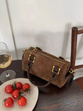 Vintage Barrel Crossbody Bag