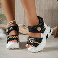 Open Toe Platform Sandals