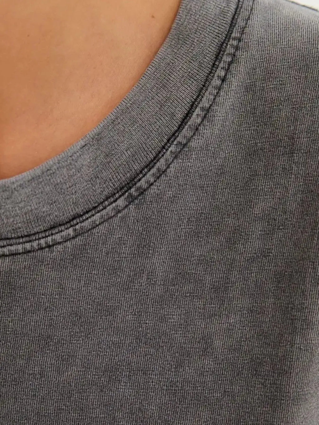 Round Neck Short Sleeve T-Shirt