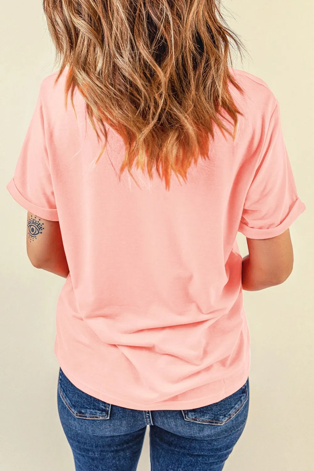 MAMA Round Neck Short Sleeve T-Shirt