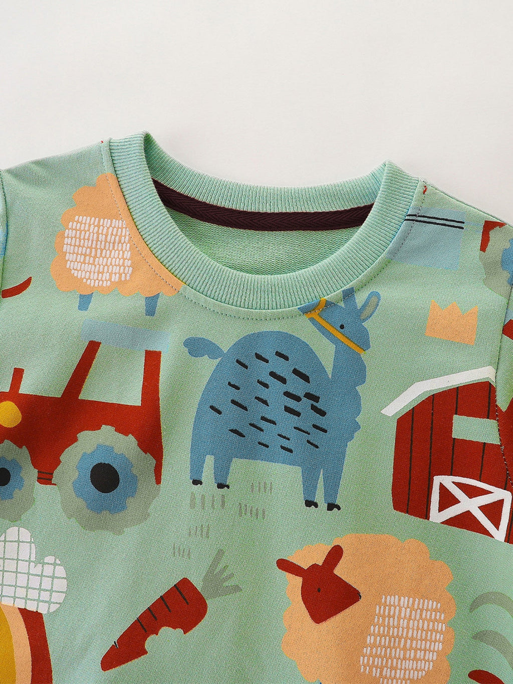 Children's Farm Animal Sweatshirt and Jogger Set