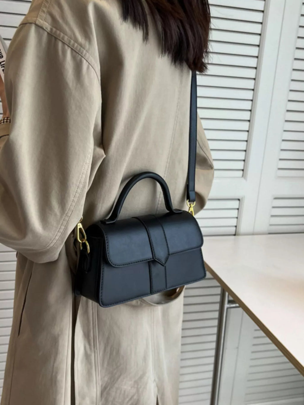 Top Handle Crossbody Bag