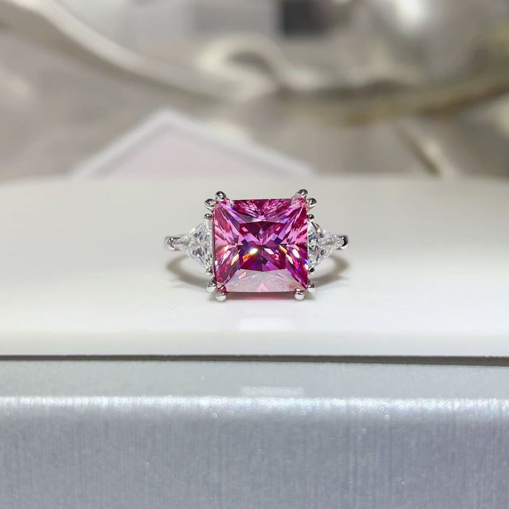 5 Carat Moissanite 925 Sterling Silver Ring