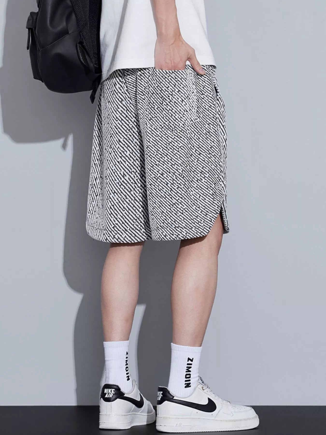 Men's Plus Size Drawstring Loose Fit Shorts