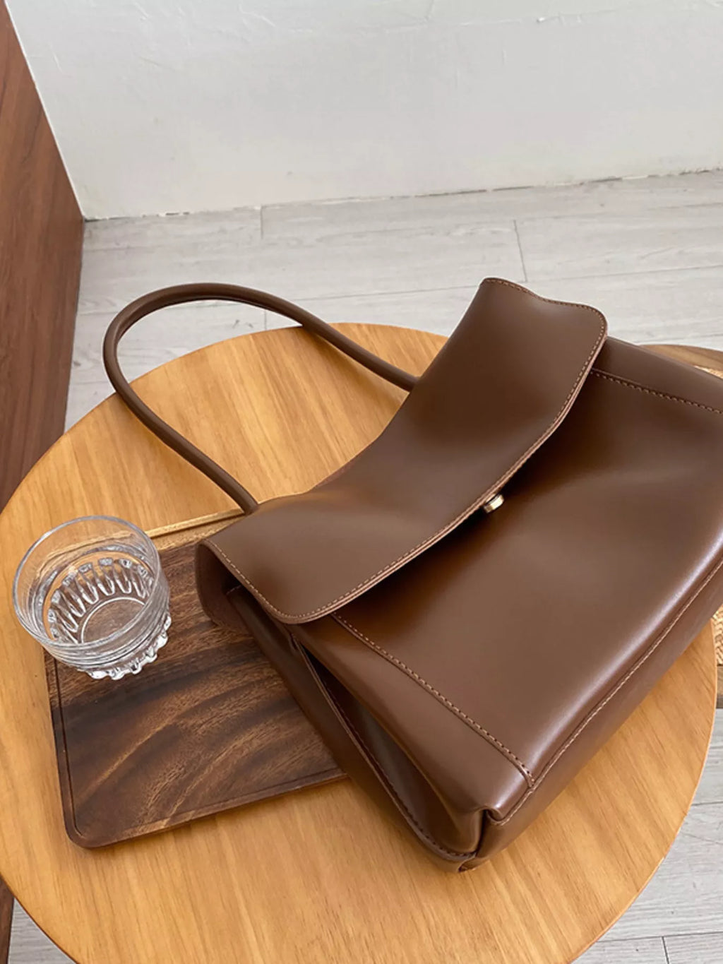 Flap Closure Crossbody Bag