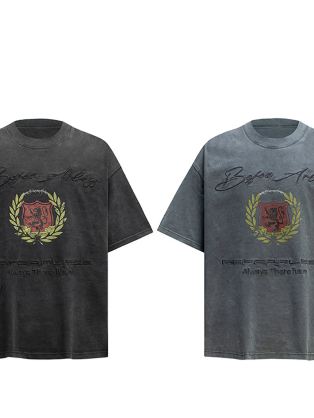 Men's Graphic Round Neck Short Sleeve T-Shirt