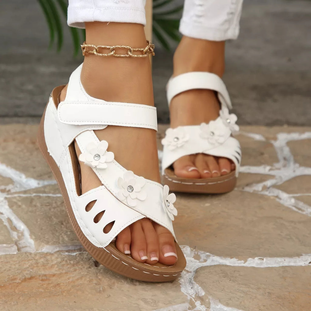 Open Toe Wedge Sandals