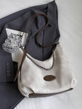 Chain Decor Casual Shoulder Bag