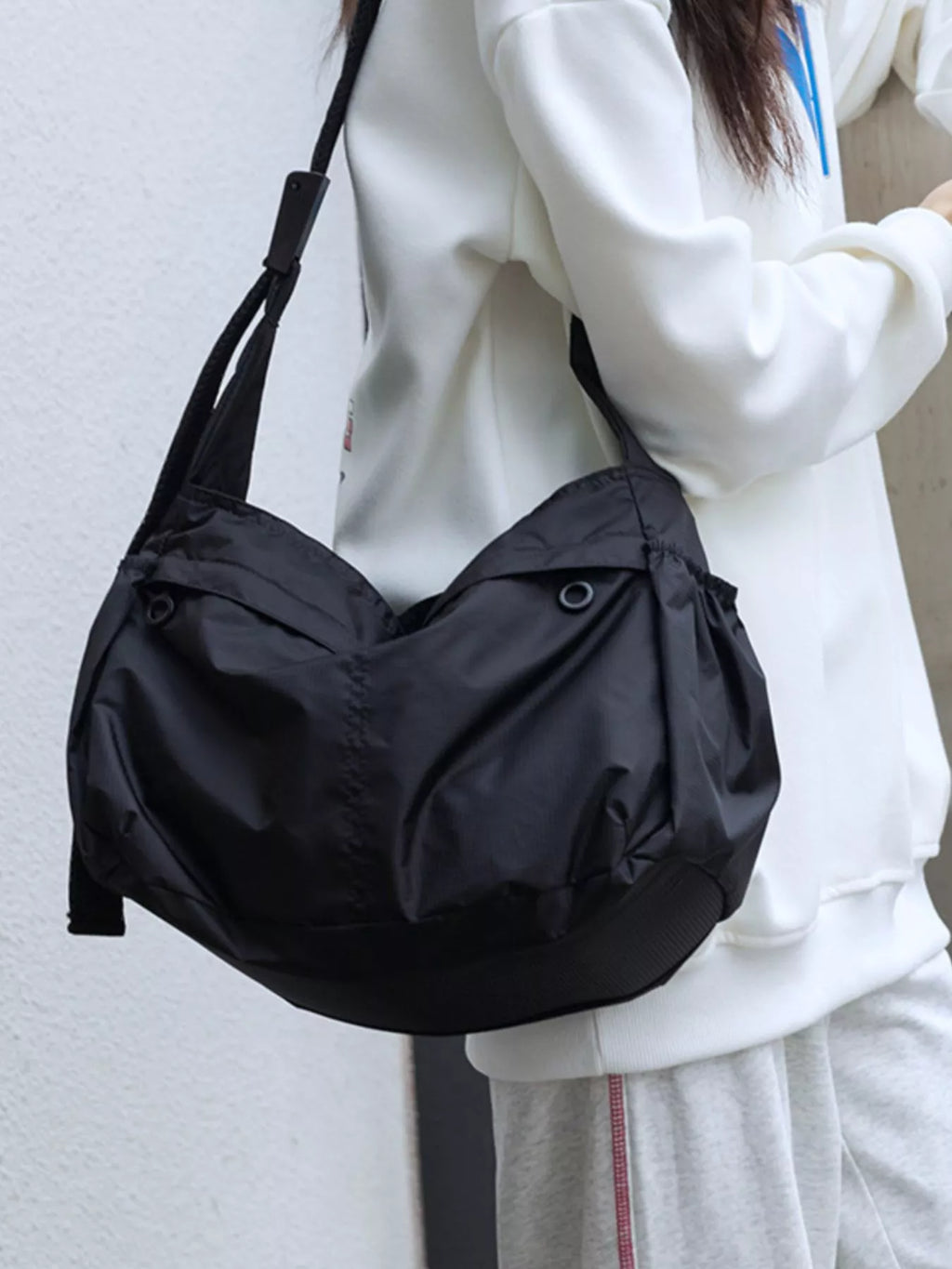 Lightweight Nylon Casual Crossbody Bag