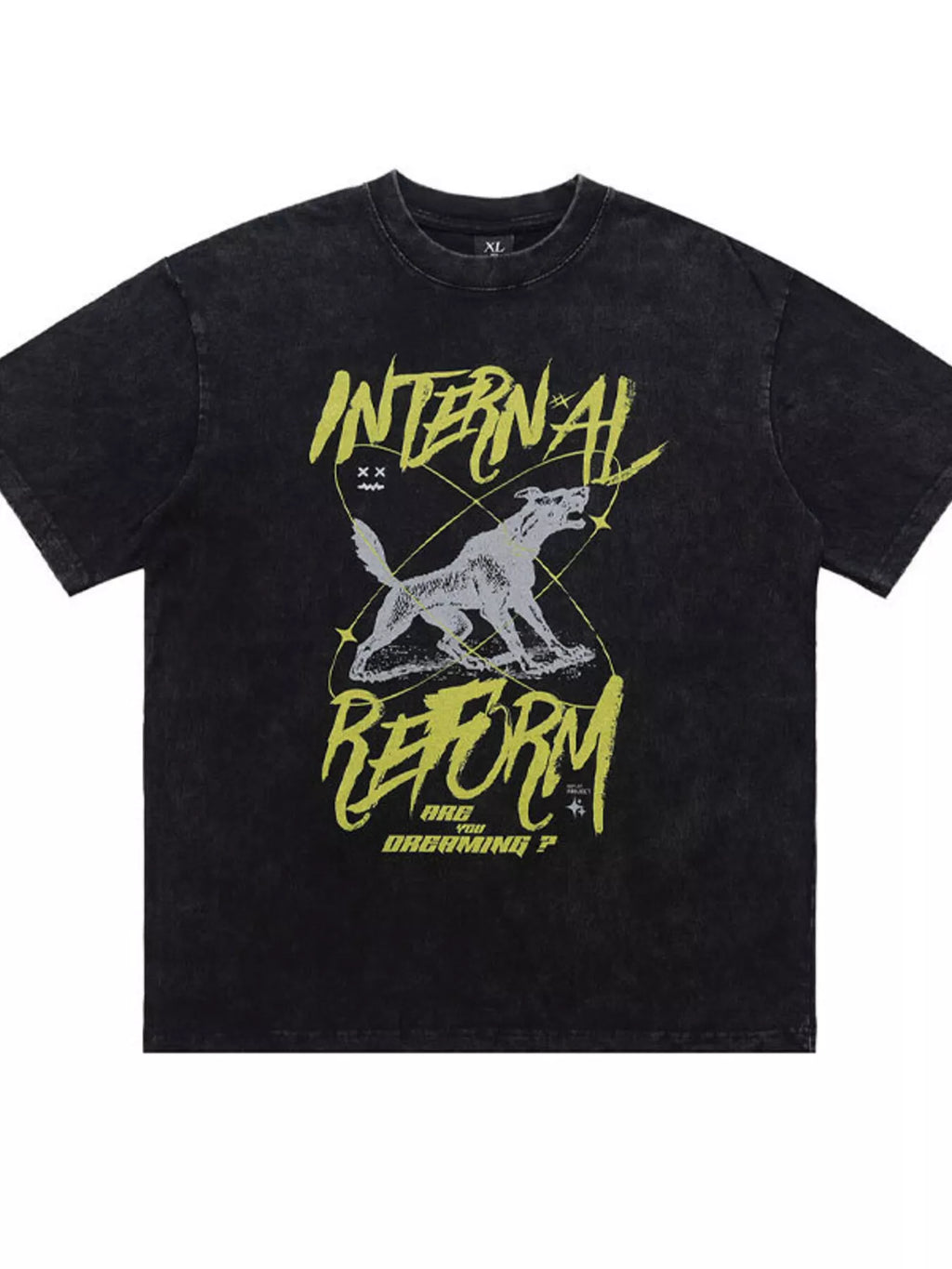 Men's Graphic Short Sleeve Oversized T-Shirt