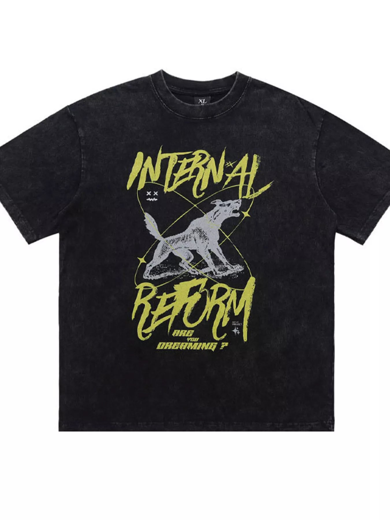 Men's Graphic Short Sleeve Oversized T-Shirt