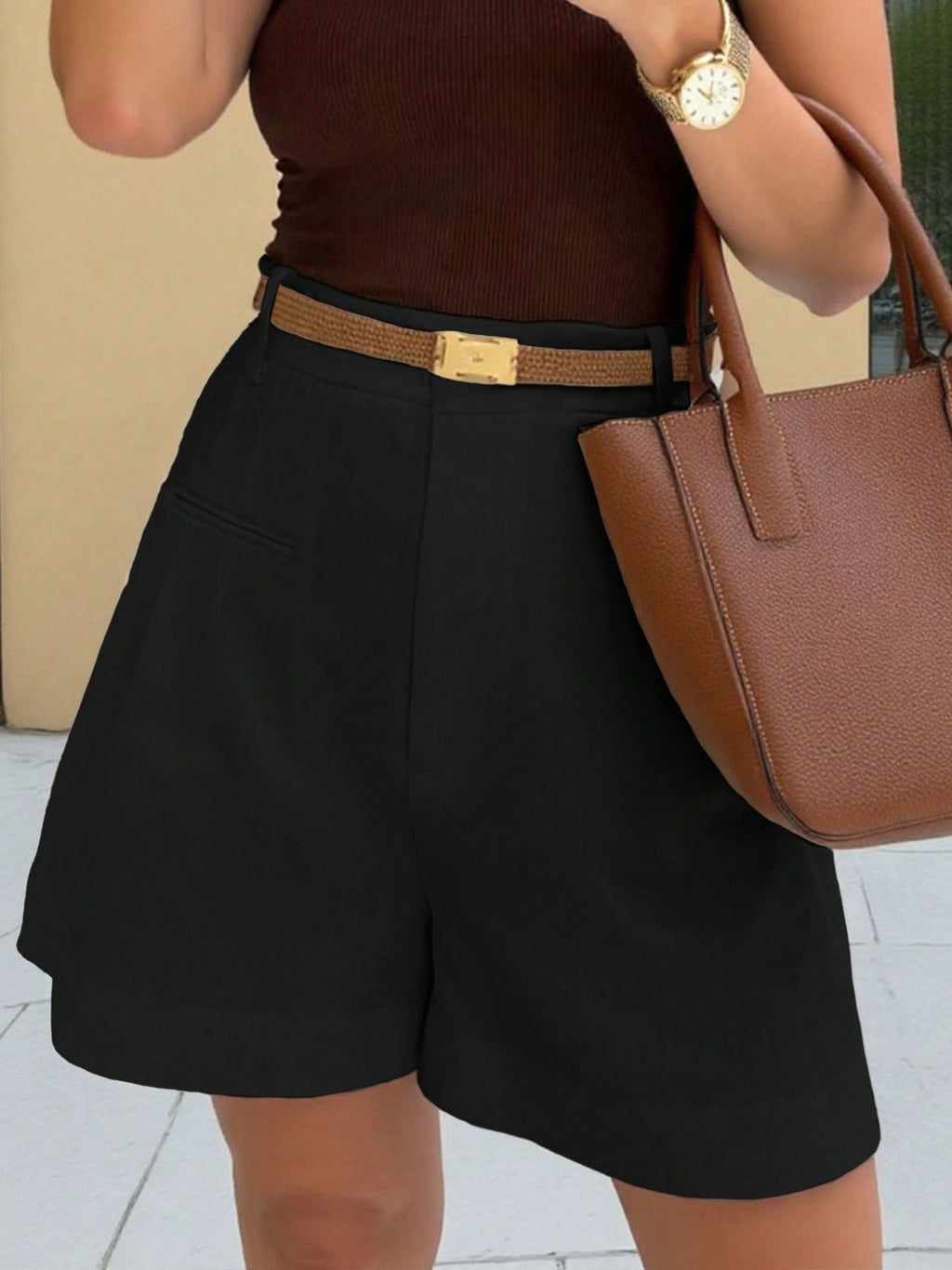 High-Waisted Shorts