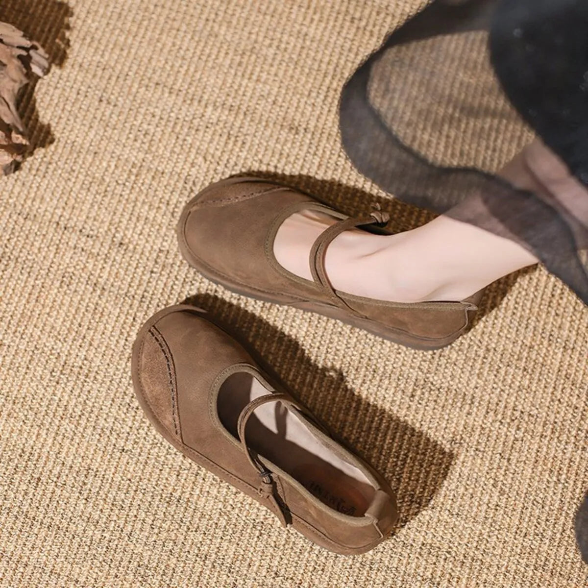 Round Toe Slip-Ons