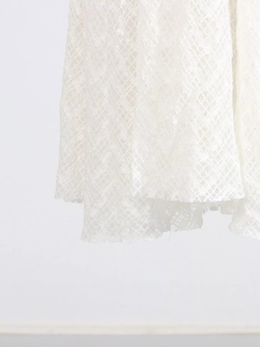 Lace Mock Neck Long Sleeve Maxi Dress