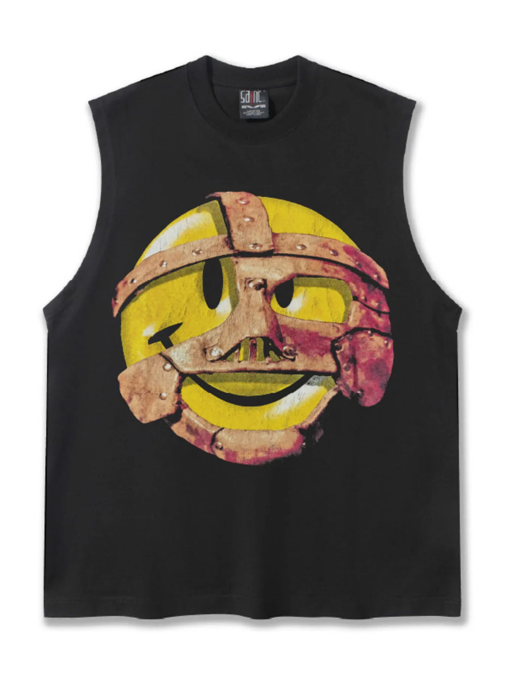 Men's Graphic Round Neck Tank Top