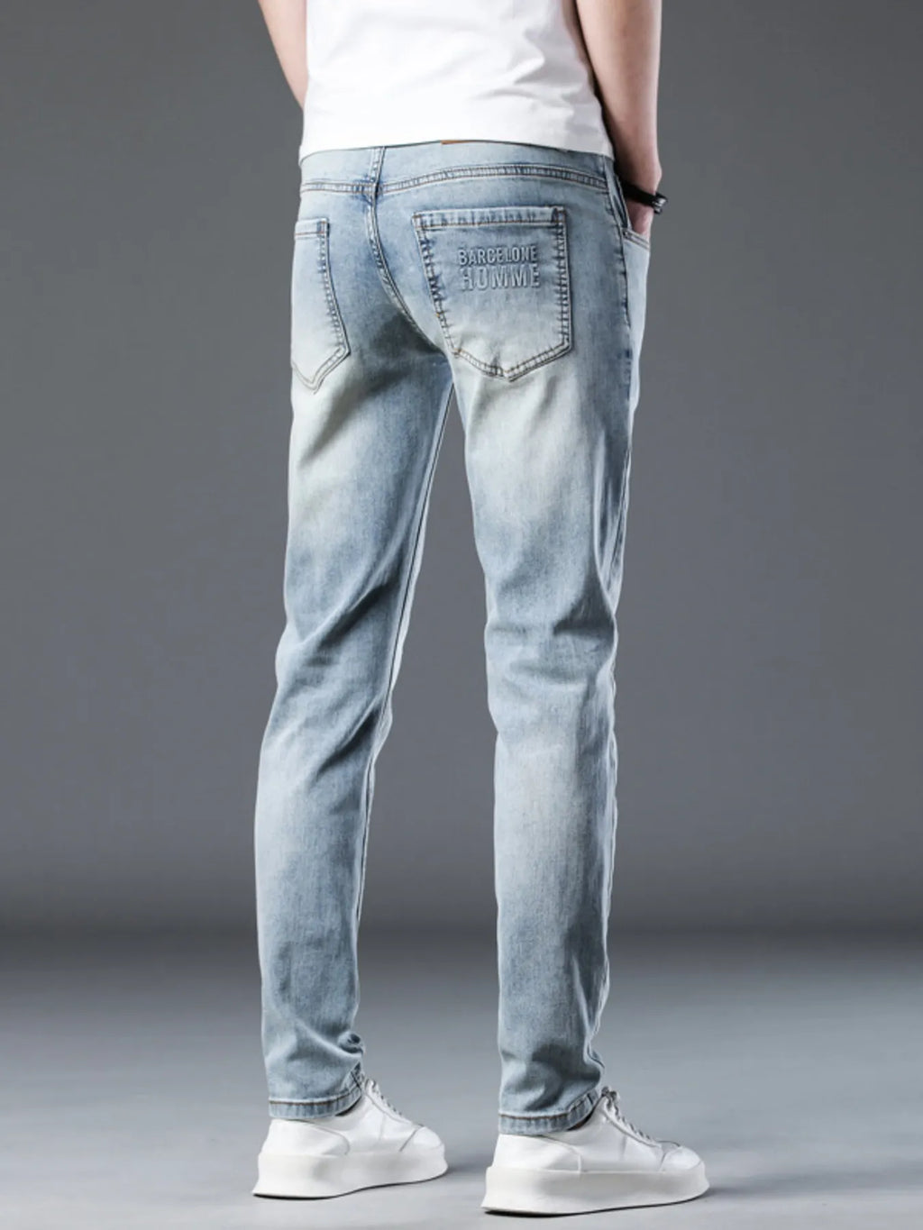 Men's Wash Slim Fit Jeans