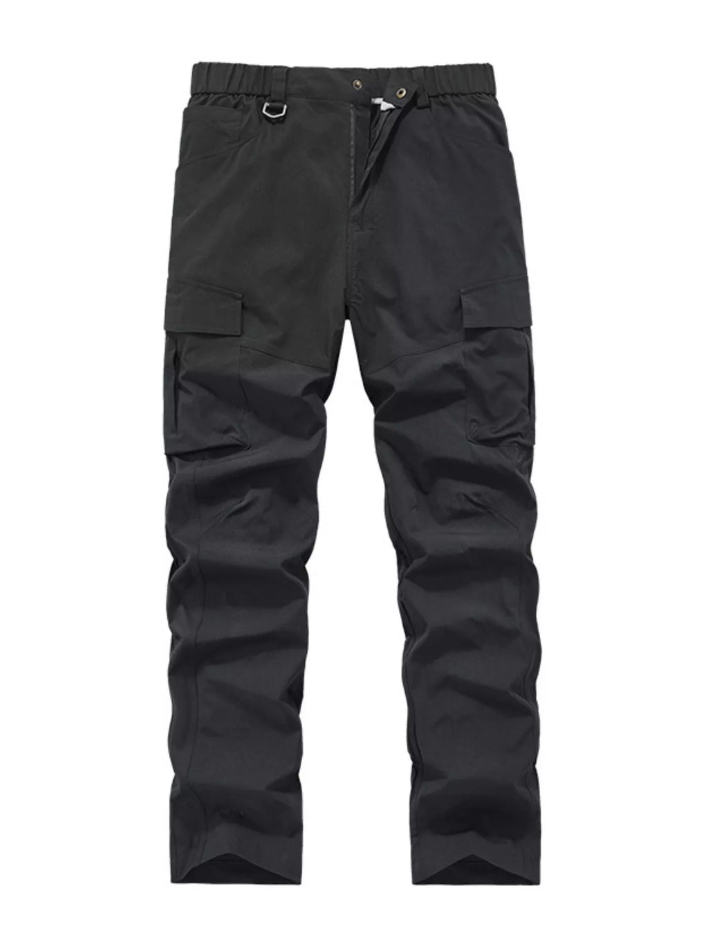 Men's Plus Size Elastic Waist Cargo Pants