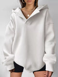 Dropped Shoulder Long Sleeve Sweatshirt