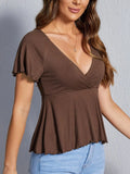 Surplice Short Sleeve T-Shirt