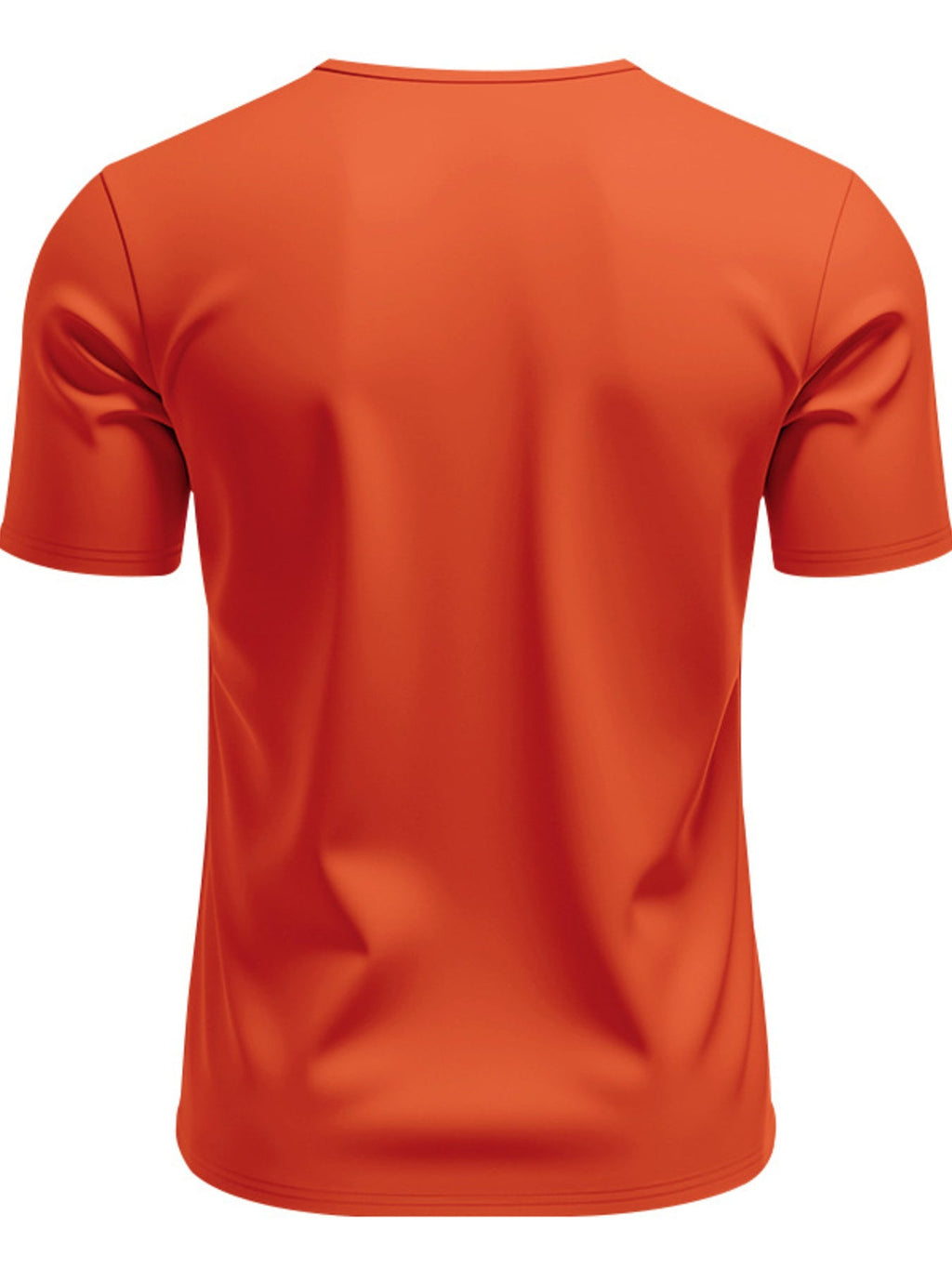 Men's Full Size Casual V-Neck Short Sleeve T-Shirt Plus Size