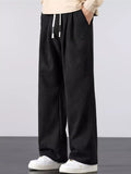 Men's Plus Size Casual Loose-Fit Drawstring Pants