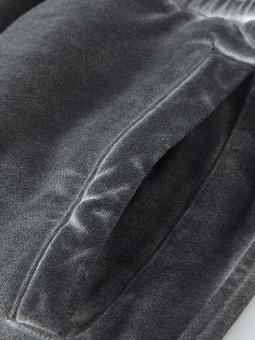 Men's Drawstring Washed Straight Sweatpants