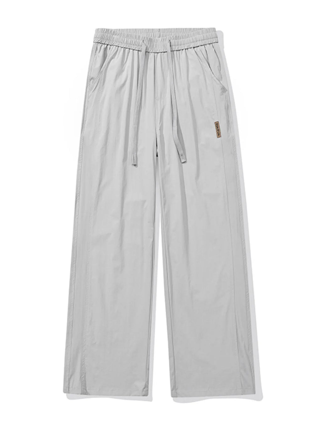 Men's Full Size Loose Fit Drawstring Wide Leg Pants Plus Size