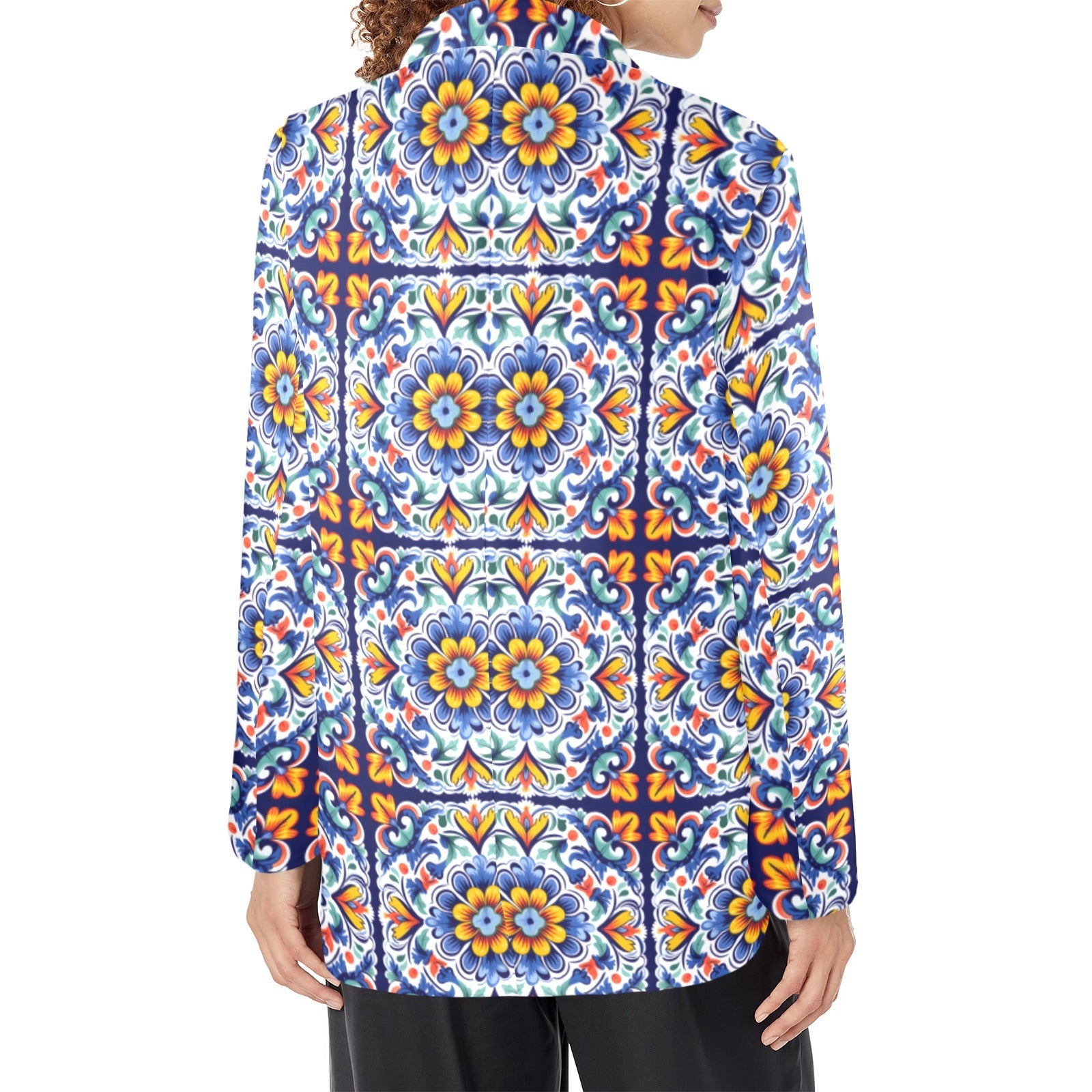 Baha Ranch Blues Talavera Women's Blazer